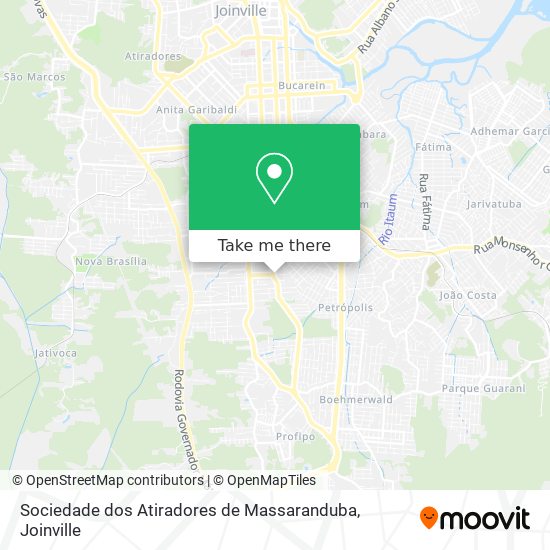 Mapa Sociedade dos Atiradores de Massaranduba