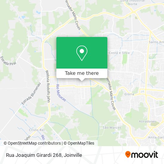 Rua Joaquim Girardi 268 map
