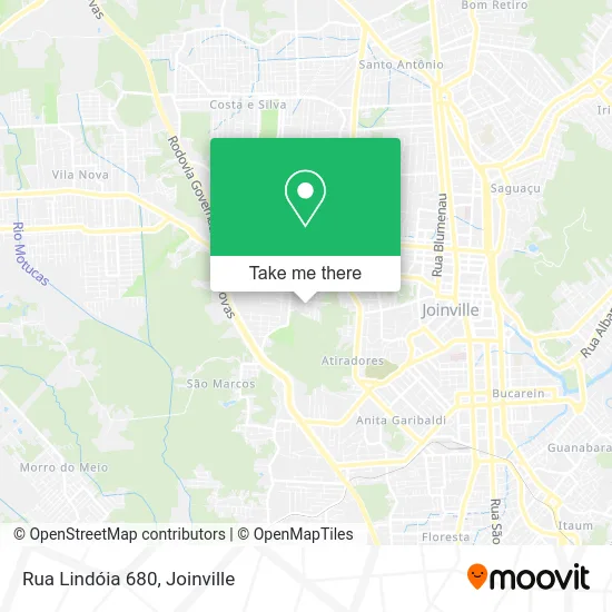 Rua Lindóia 680 map