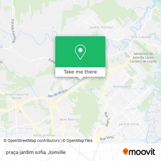 praça jardim sofia map