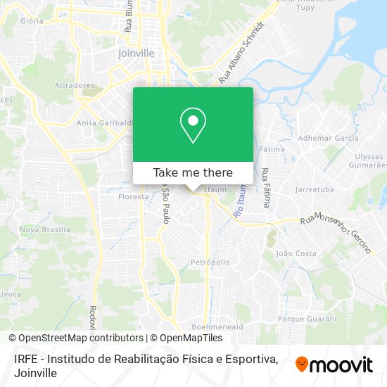 IRFE - Institudo de Reabilitação Física e Esportiva map