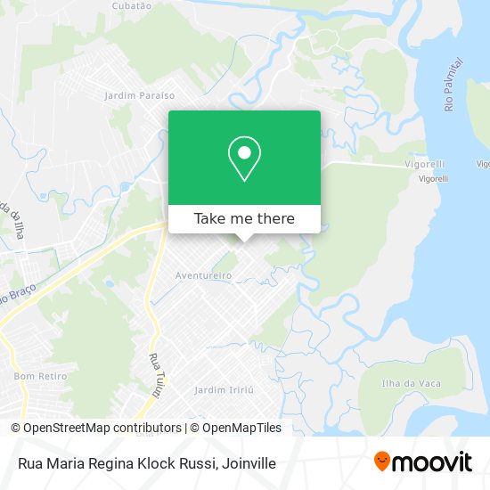 Rua Maria Regina Klock Russi map