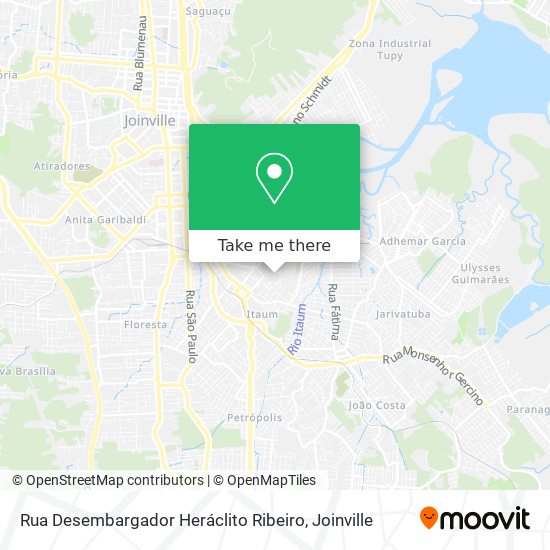 Rua Desembargador Heráclito Ribeiro map