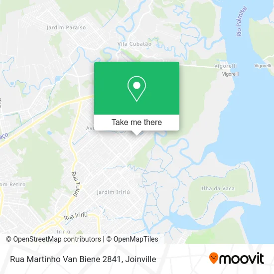 Rua Martinho Van Biene 2841 map