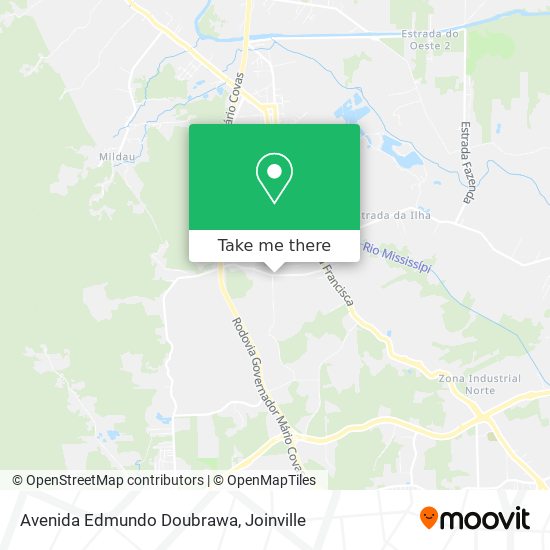 Avenida Edmundo Doubrawa map