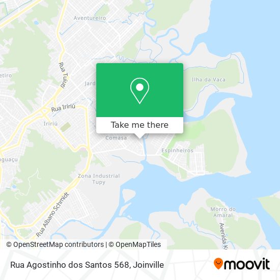 Rua Agostinho dos Santos 568 map