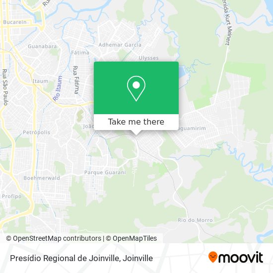 Presídio Regional de Joinville map