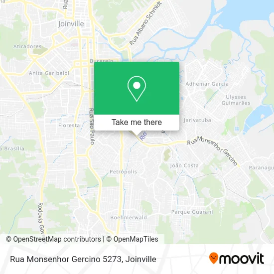 Rua Monsenhor Gercino 5273 map