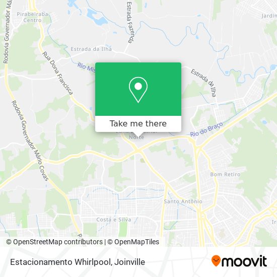 Estacionamento Whirlpool map