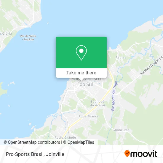Pro-Sports Brasil map