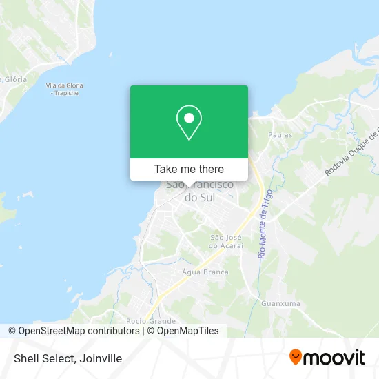 Shell Select map