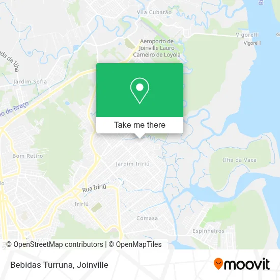 Bebidas Turruna map