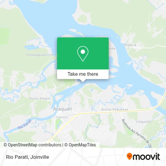 Rio Parati map