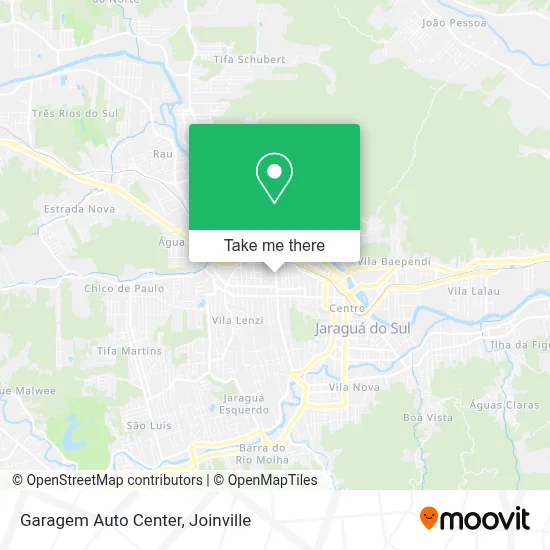Garagem Auto Center map