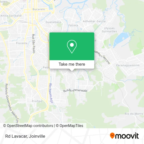 Rd Lavacar map