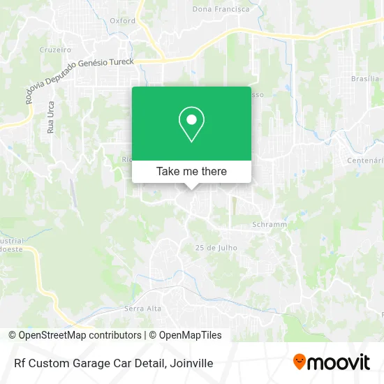 Rf Custom Garage Car Detail map