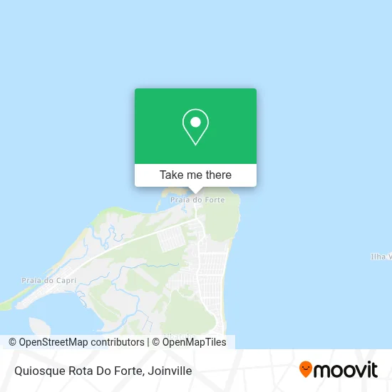 Quiosque Rota Do Forte map
