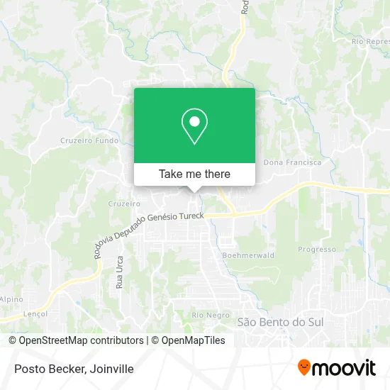 Posto Becker map