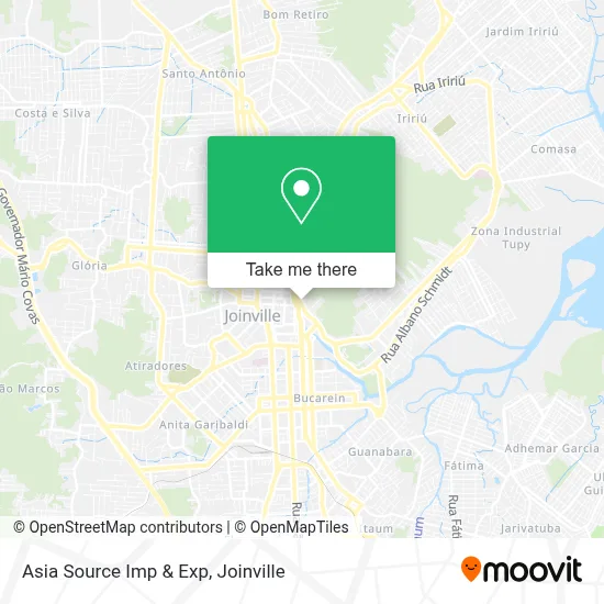 Asia Source Imp & Exp map