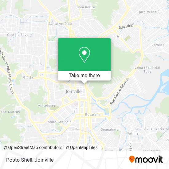 Posto Shell map