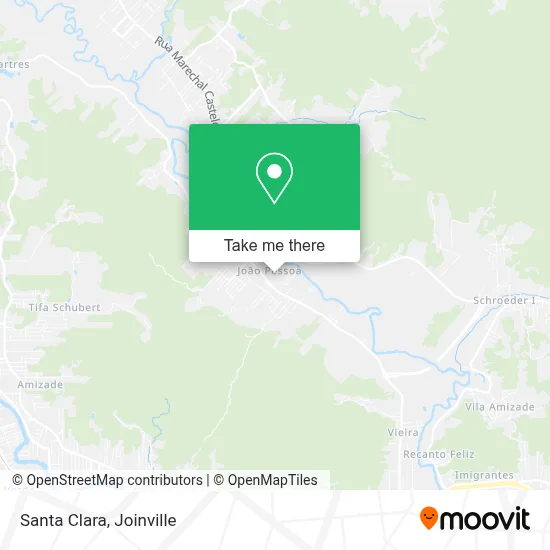 Santa Clara map