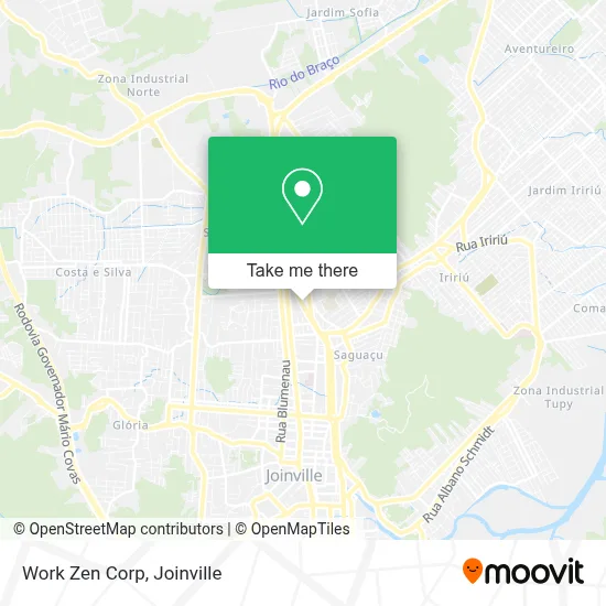 Work Zen Corp map