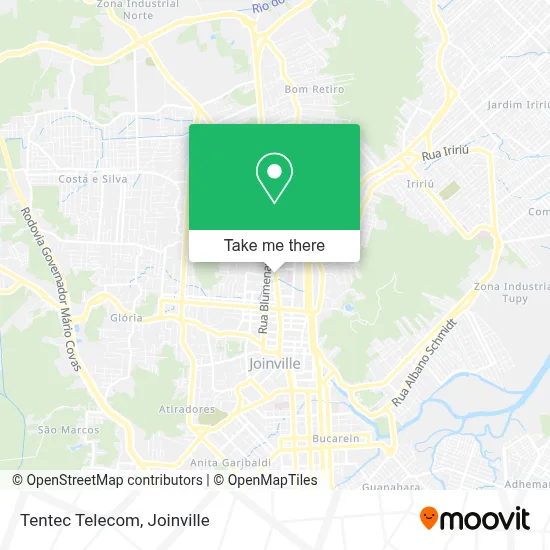 Tentec Telecom map