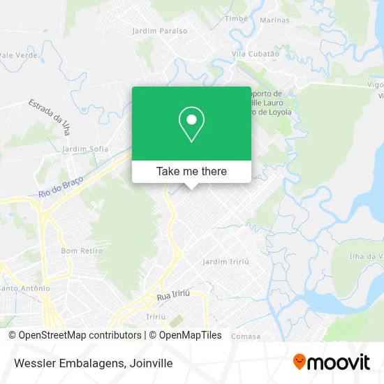 Wessler Embalagens map