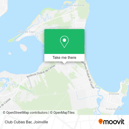 Club Cubas Bar map