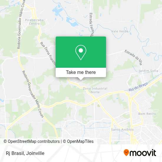 Rj Brasil map