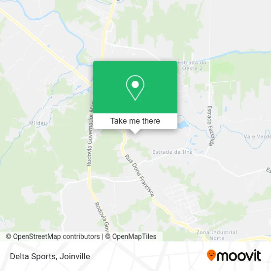 Delta Sports map