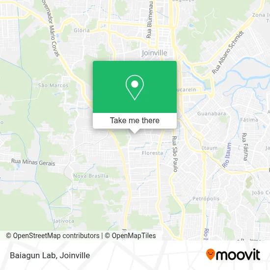 Baiagun Lab map