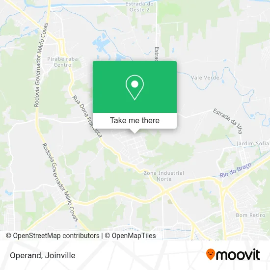 Operand map