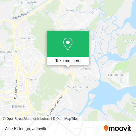 Arte E Design map