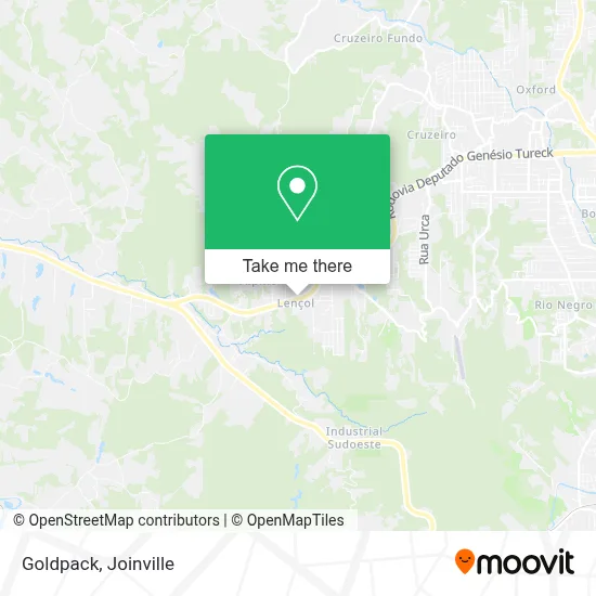 Goldpack map