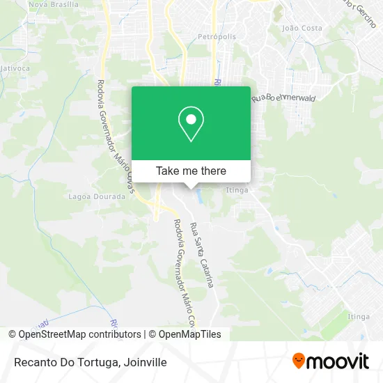 Recanto Do Tortuga map