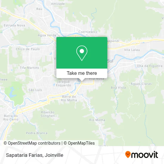 Sapataria Farias map