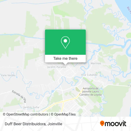 Duff Beer Distribuidora map