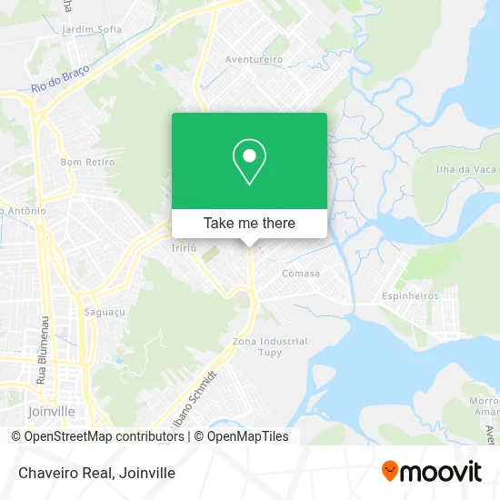 Chaveiro Real map