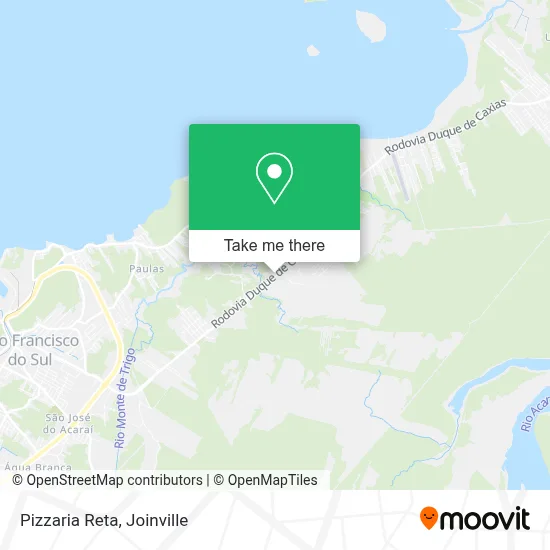 Pizzaria Reta map