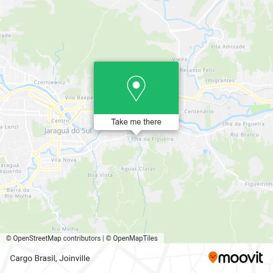 Cargo Brasil map
