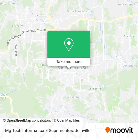 Mg Tech Informatica E Suprimentos map