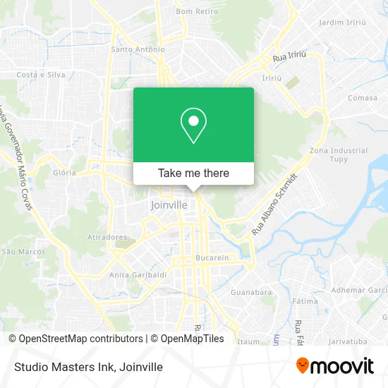 Studio Masters Ink map