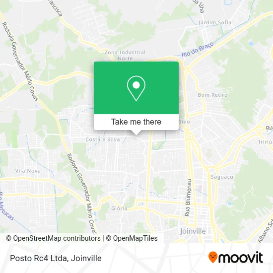 Posto Rc4 Ltda map
