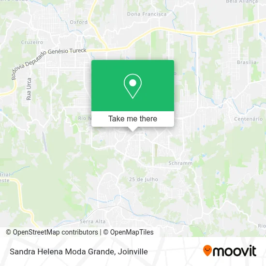 Sandra Helena Moda Grande map