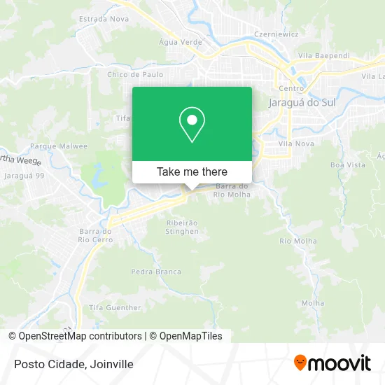 Posto Cidade map