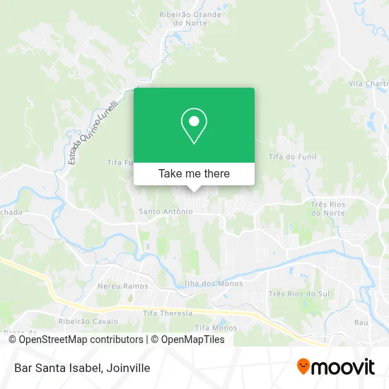 Bar Santa Isabel map