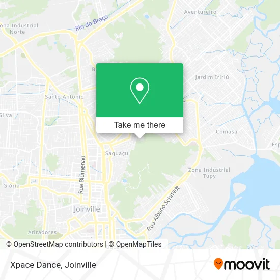 Xpace Dance map