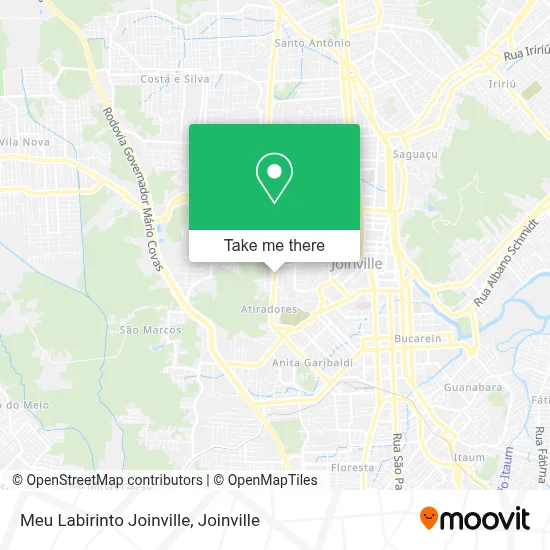 Meu Labirinto Joinville map