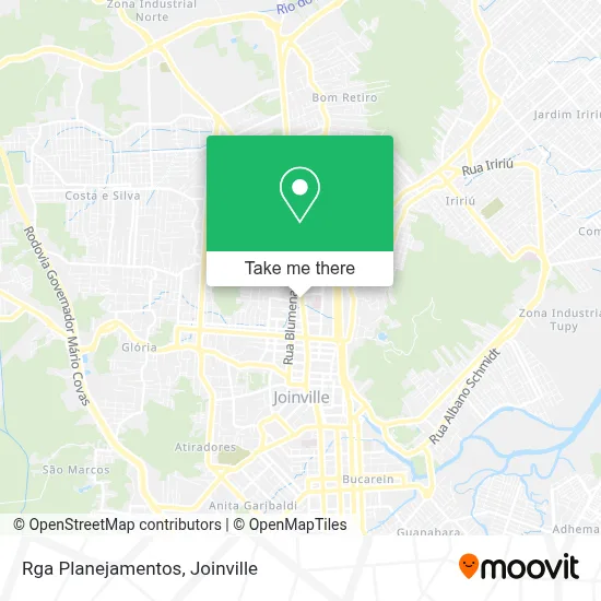 Rga Planejamentos map